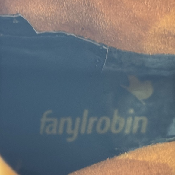 farylrobin Free People Tan Leather Ankle Boots size 9 - Picture 11 of 15